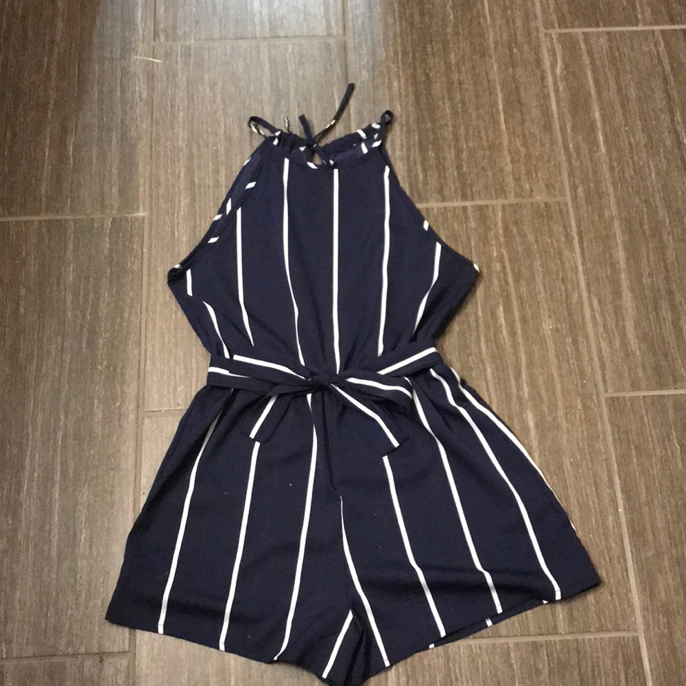 Striped Romper